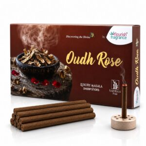 Oudh Rose Dry Stick Dhoop: Stunning Low Smoke Experience