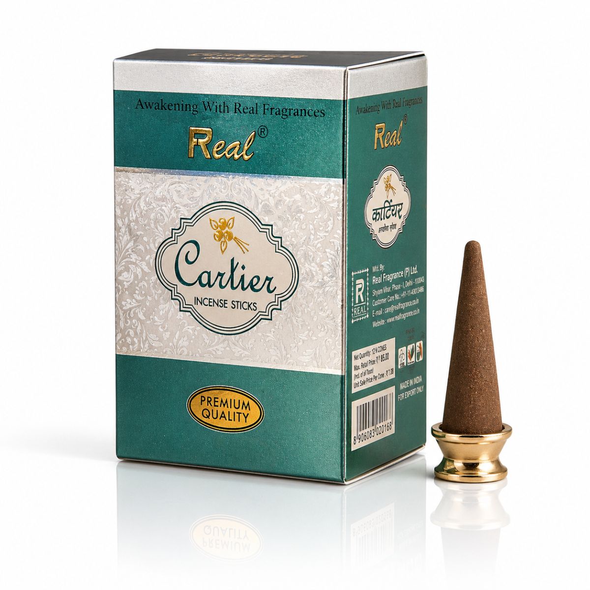 Cartier Cone Dhoop: Stunning Big Size, Best Quality!