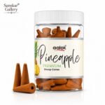 Pineapple Premium Cone Dhoop Jar Normal Size By Aalok