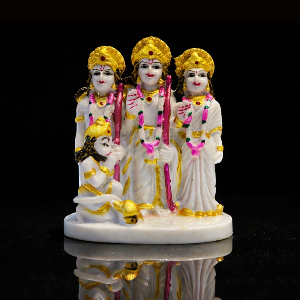 Ramdarbar Marble Dust Murti Small size Washable 11 cm