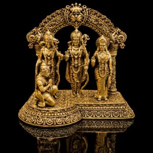 Ramdarbar Premium Brass Export Quality Murti 6.5 Inch