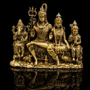 Shiv Parivar Brass Premium Export 6.5 Inch