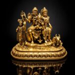 Shiv Parivar Premium Brass Export Small Size 3 inch