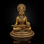 Annapurna Maa Premium Export Brass Murti 3 Inch
