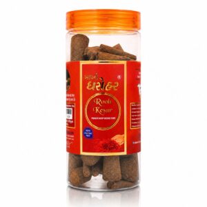 Rooh Kesar Premium Dharohar Cone Jar Long Cones