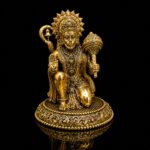 Hanuman Premium Export Quality SItting Murti 3 inch