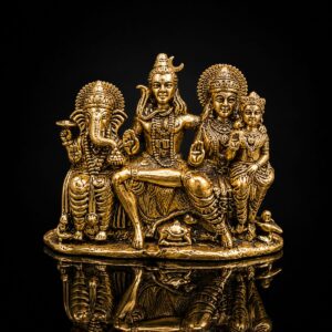 Shivparivar Small Size Premium Export Brass 3 Inch