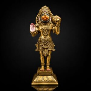 Hanuman Standing Premium Brass sitting Murti 11 inch