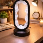 Selenite Original Raw Crystal Night Lamp For Healing