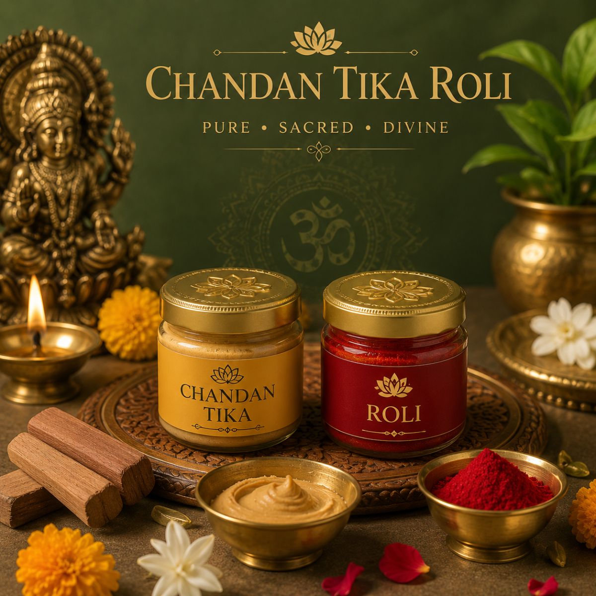 Pure chandan roli tilak premium