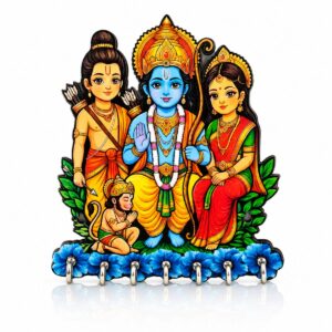 Ramdarbar Color Hanging Key Chain Holder Card Board