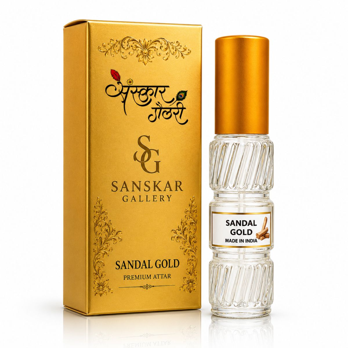 Sandal Gold Premium Spray Attar Strong Fragrance