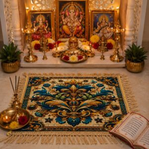 Aasan for Pooja