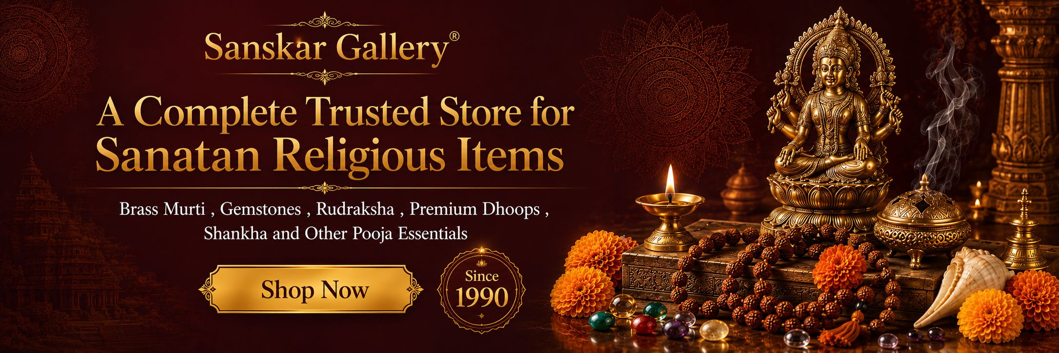 Sanskar Gallery — shop authentic spiritual and Vastu products