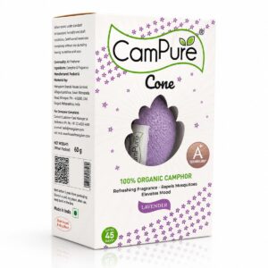 Camphor Hanging Cone For Indore and Car Lavender Fragrance