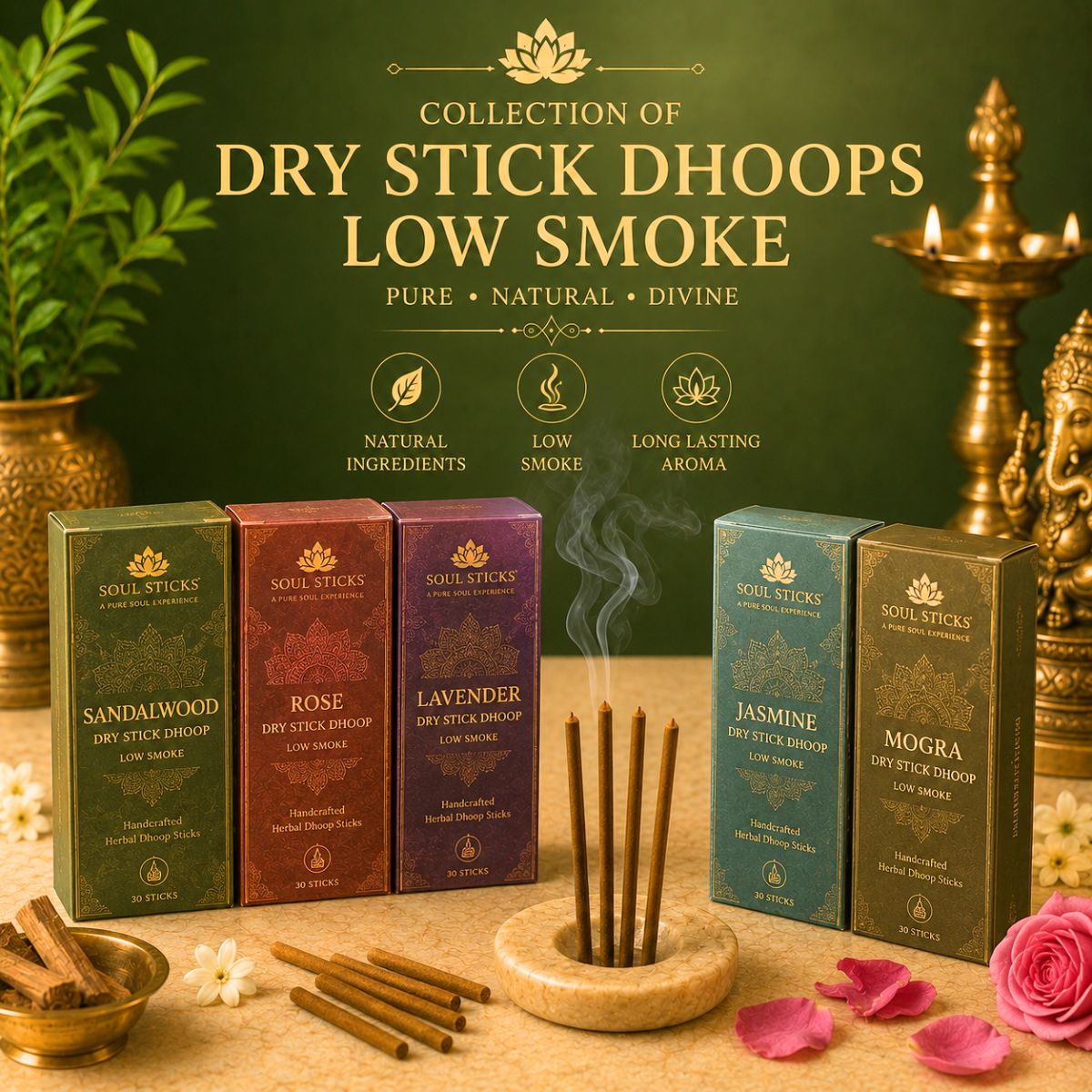 Dry Sticks Dhoop Collection