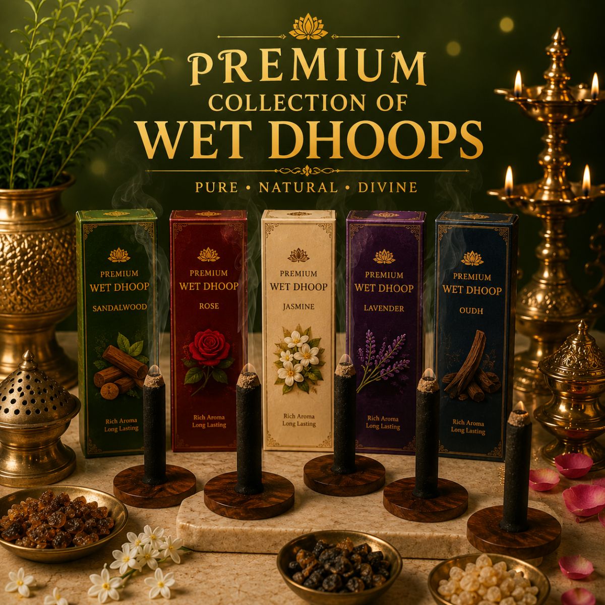 Premium Wet Dhoop Collection