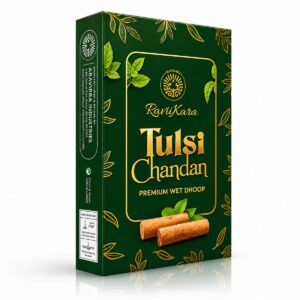 Tulsi Chandan Premium Masala Wet Dhoop By Ravikara