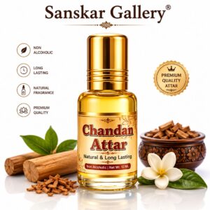 Chandan Premium Non Alcoholic Roll on 12ML Attar by Shivika