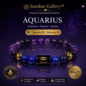 Aquarius Orignal Premium Quartz Bracelate with Selenite Plate