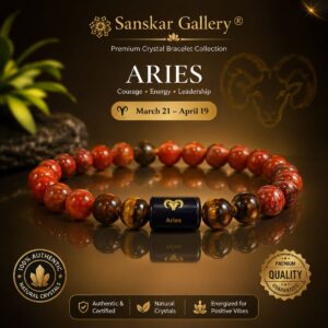 Aries Original Premium Quartz Bracelate with Selenite Plate
