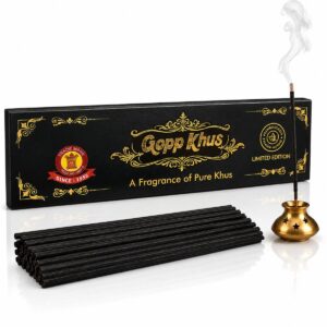 Gopp Khus Premium Low Smoke Bambooless Stick Dhoop
