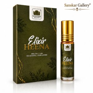 Heena Premium Non Alcoholic Roll On Attar for Pooja 6 ML