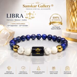 Libra Original Premium Quartz Bracelate with Selenite Plate
