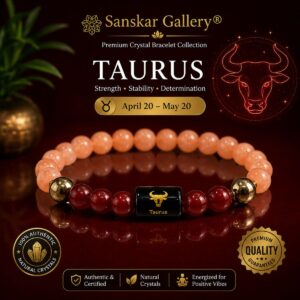 Taurus Original Premium Quartz Bracelate with Selenite Plate
