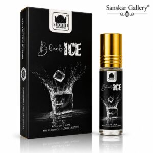 Black ICE Premium Non Alcoholic Roll On Attar for Pooja 6 ML