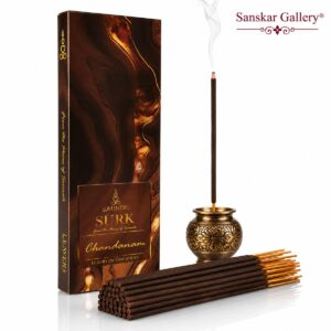 Chandanam Surkh Saundh Premium Low Smoke Aggarbatti