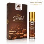 Sandal Premium Non Alcoholic Roll On Attar for Pooja 6 ML