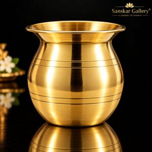 Premium Brass Lota Fine Quality Heavy 350ML Capacity