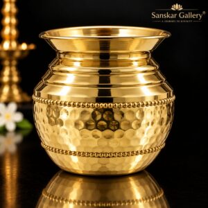 Premium Brass Lota Fine Quality Heavy 450ML Capacity