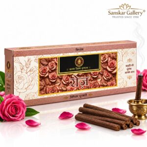 Rose Dry Dhoop Stick Premium By BigBell