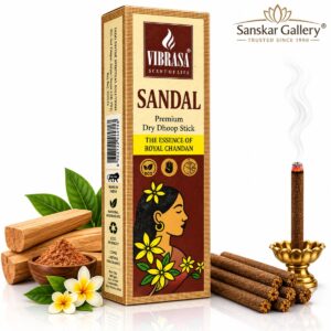 Sandal Premium Dry Dhoop Stick By Vibrasa