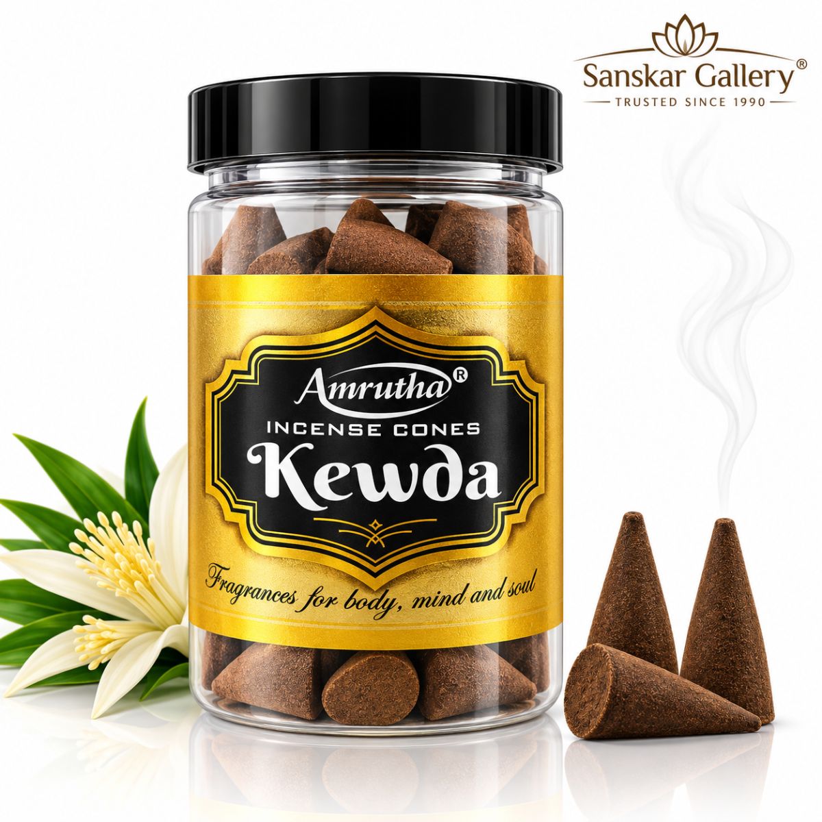 Kewda Cone jar Premium Pack By Misbah